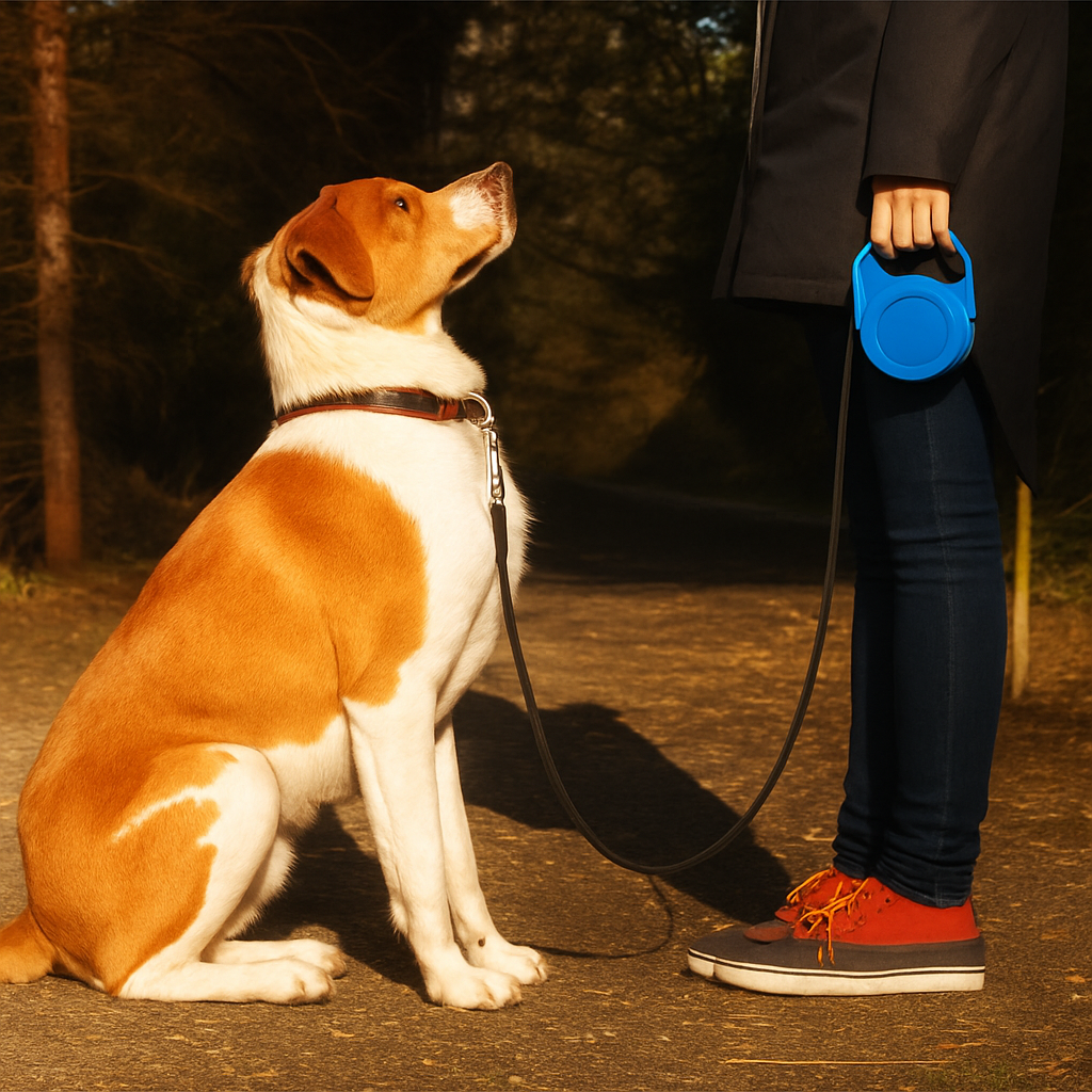 BLUE DOG LEASH