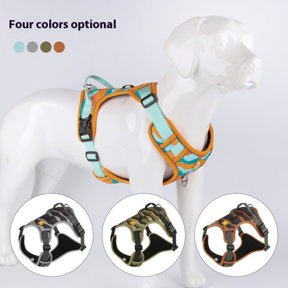 Dog Chest Holding Rope